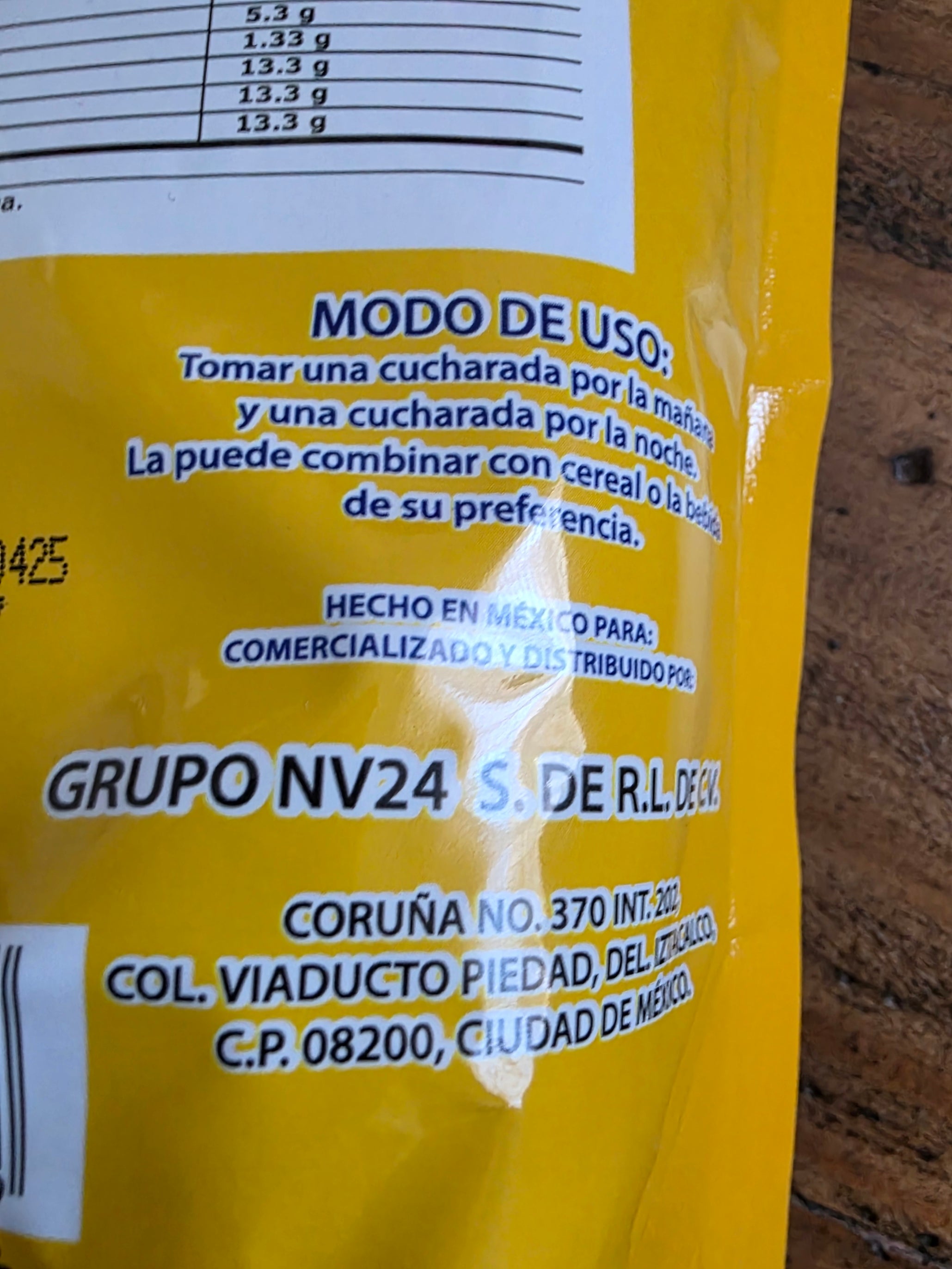 GN+Vida Piña y Linaza (Pineapple & Flaxseed Supplement)